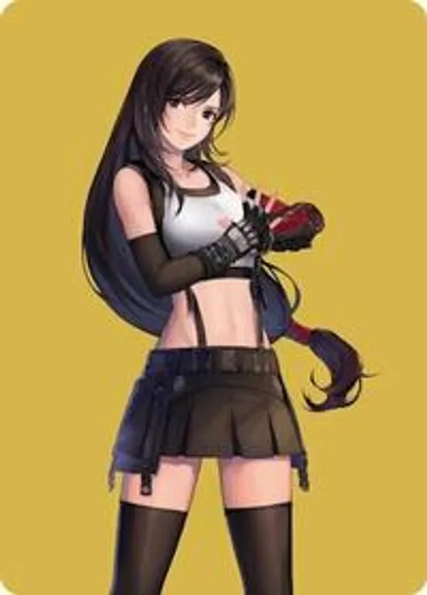 Tifa, Martial Artist Art Card • Art Series: FINAL FANTASY