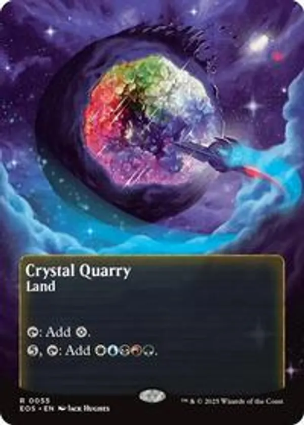 Crystal Quarry (0145) (Borderless) (Galaxy Foil) • Edge of