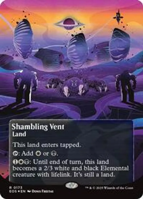 Shambling Vent (0173) (Borderless) (Galaxy Foil)