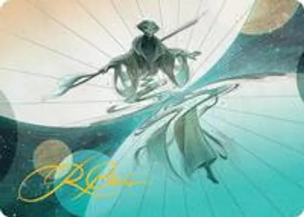 Weftwalking Art Card (Gold-Stamped Signature)