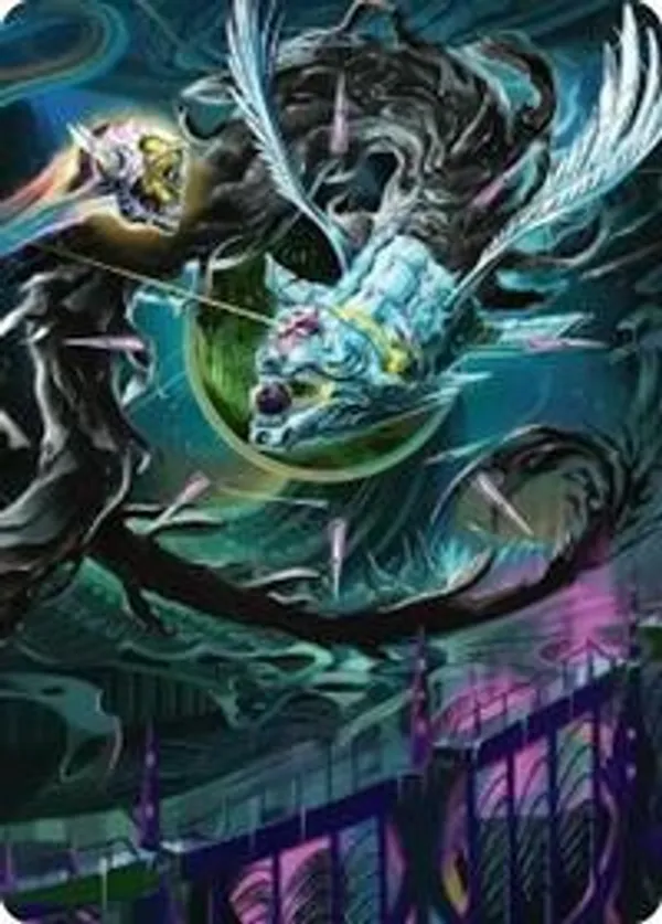マジック：ザ・ギャザリング MTG Foil Quantum Riddler EOE M 305 Quantum Riddler #305 Holo from Edge of Eternities (EOE) MTG