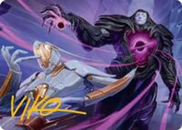 Lightless Evangel Art Card (Gold-Stamped Signature)