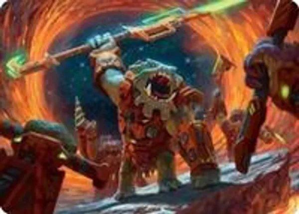 Frontline War-Rager Art Card