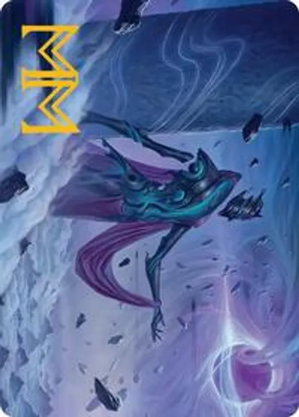 Bygone Colossus Art Card (Gold-Stamped Signature)