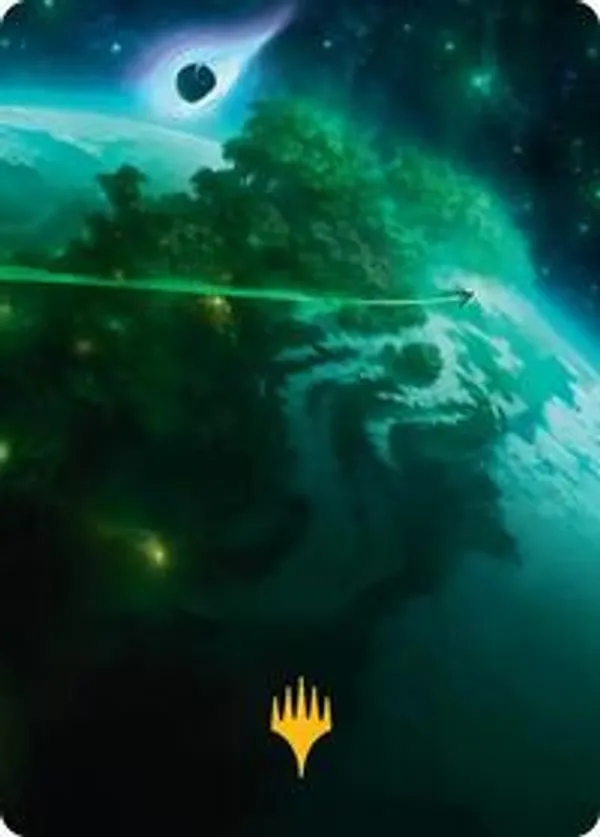 Evendo, Waking Haven (Borderless) (Galaxy Foil) • Edge of