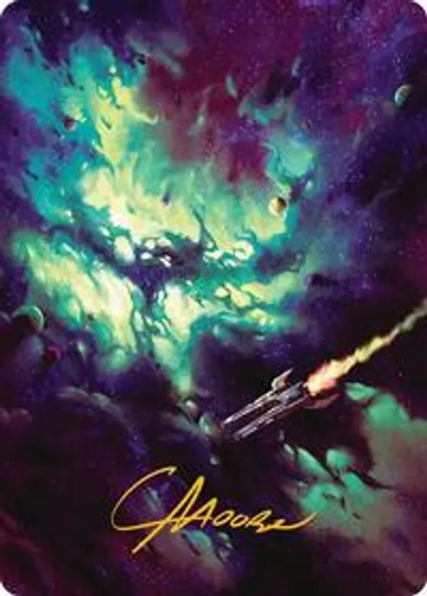 Blinkmoth Nexus Art Card (Gold-Stamped Signature)