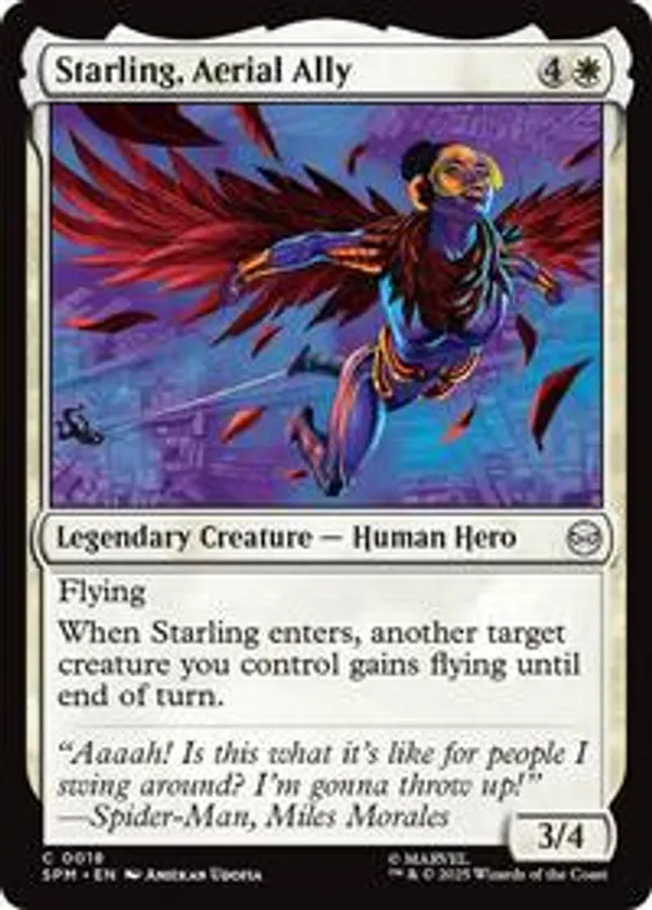 Starling, Aerial Ally