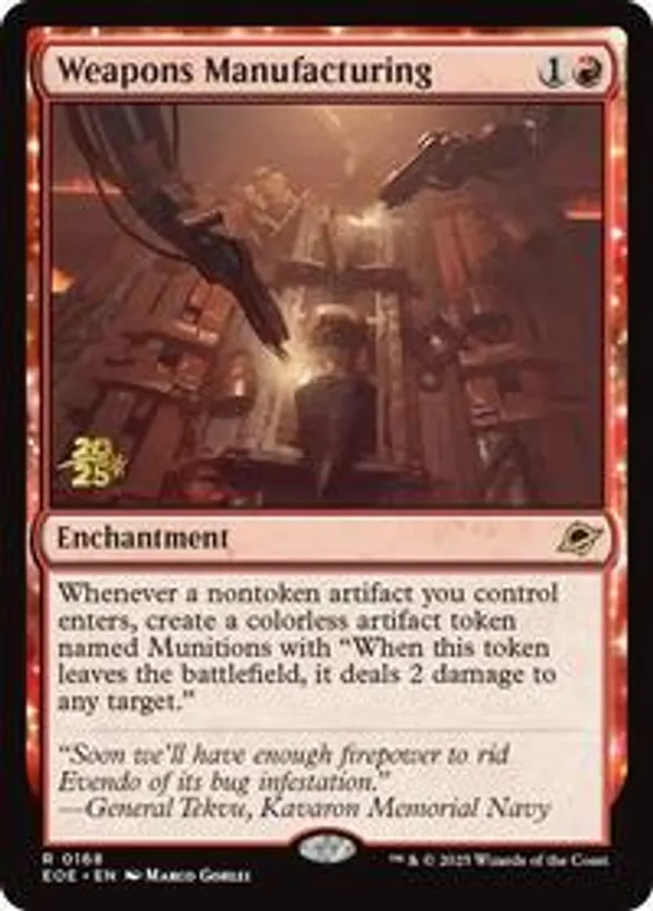 Weapons Manufacturing