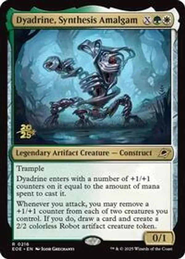 Dyadrine, Synthesis Amalgam