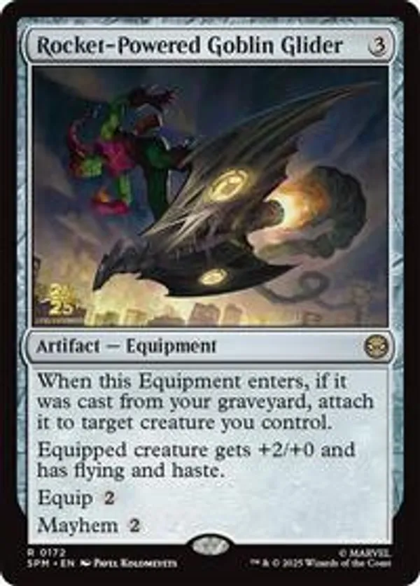 Rocket-Powered Goblin Glider