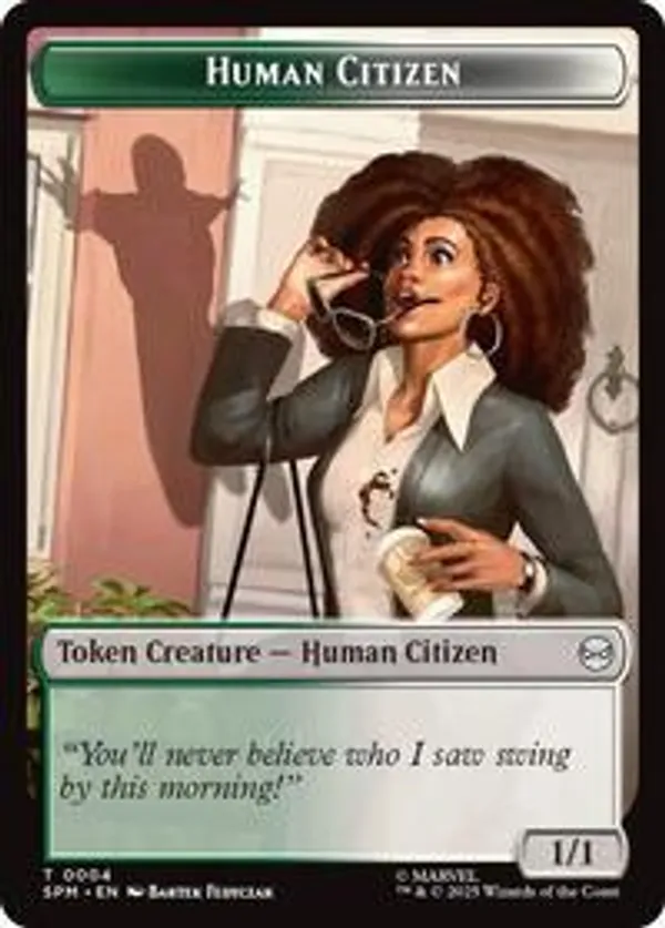 Human Citizen // Treasure Double-Sided Token