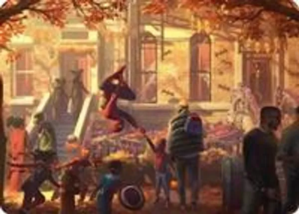 Friendly Neighborhood Art Card