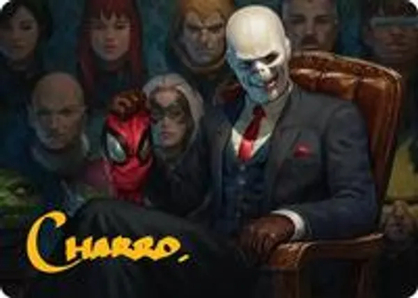 Chameleon, Master of Disguise Art Card (Gold-Stamped Signature)