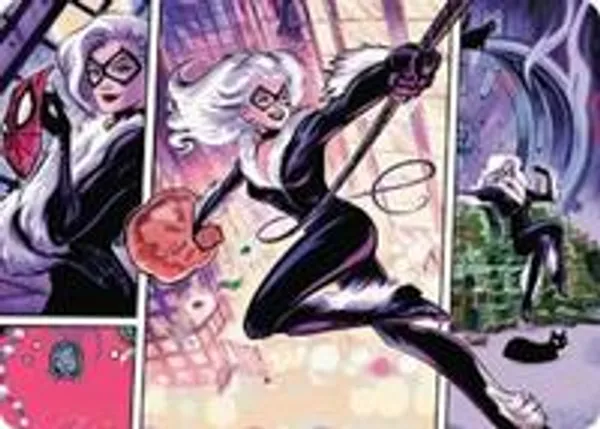 Black Cat, Cunning Thief Art Card