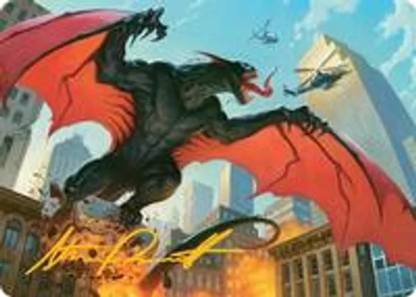 Grendel, Spawn of Knull Art Card (Gold-Stamped Signature)