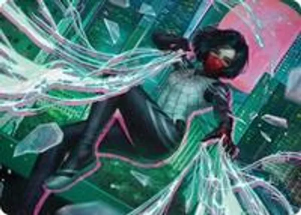 Silk, Web Weaver Art Card (29/54)