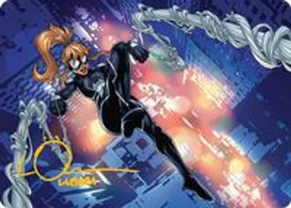 Arana, Heart of the Spider Art Card (Gold-Stamped Signature)