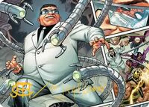 Doctor Octopus, Master Planner Art Card (48/54) (Gold-Stamped Signature)