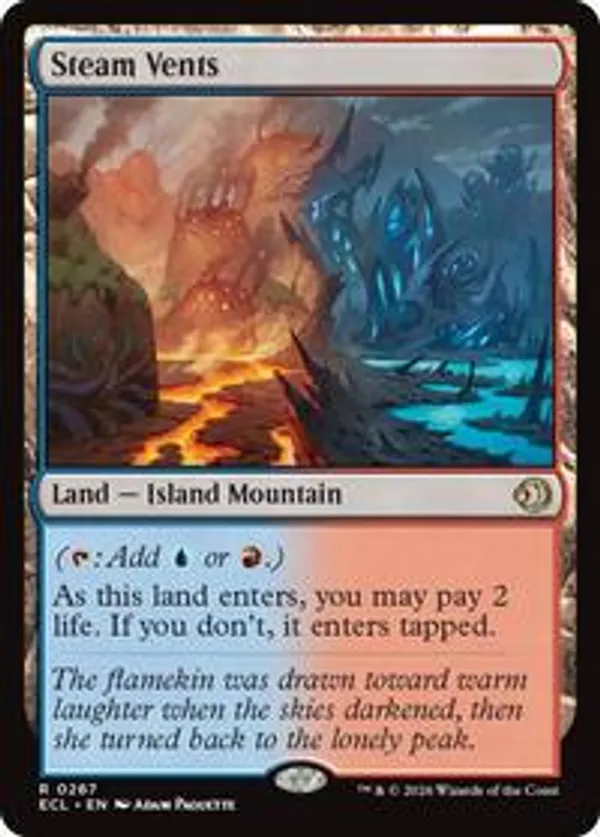 蒸気孔 / Steam Vents (UNF × 3) Steam Vents · Unfinity (UNF) #534 · Scryfall Magic The