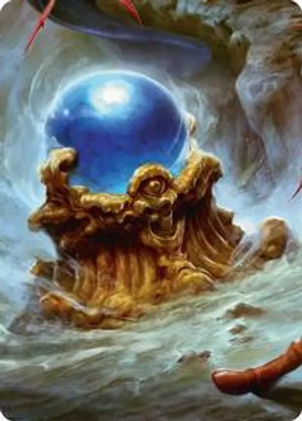 Chaos Shrine's Black Crystal Scene Art Card