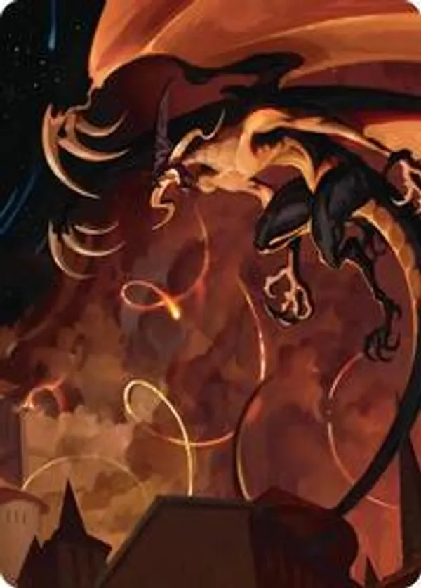 Mega Flare Scene Art Card