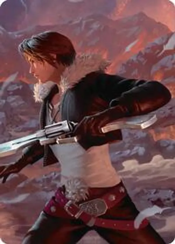 Squall, Gunblade Duelist Scene Art Card