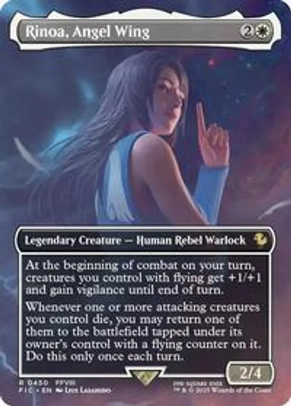 Rinoa, Angel Wing (Borderless)