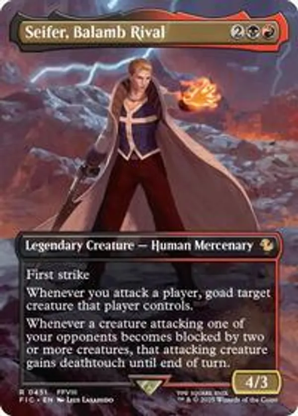 Seifer, Balamb Rival (Borderless)