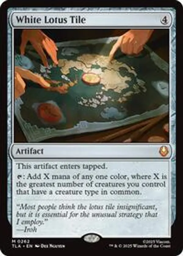 White Lotus Tile