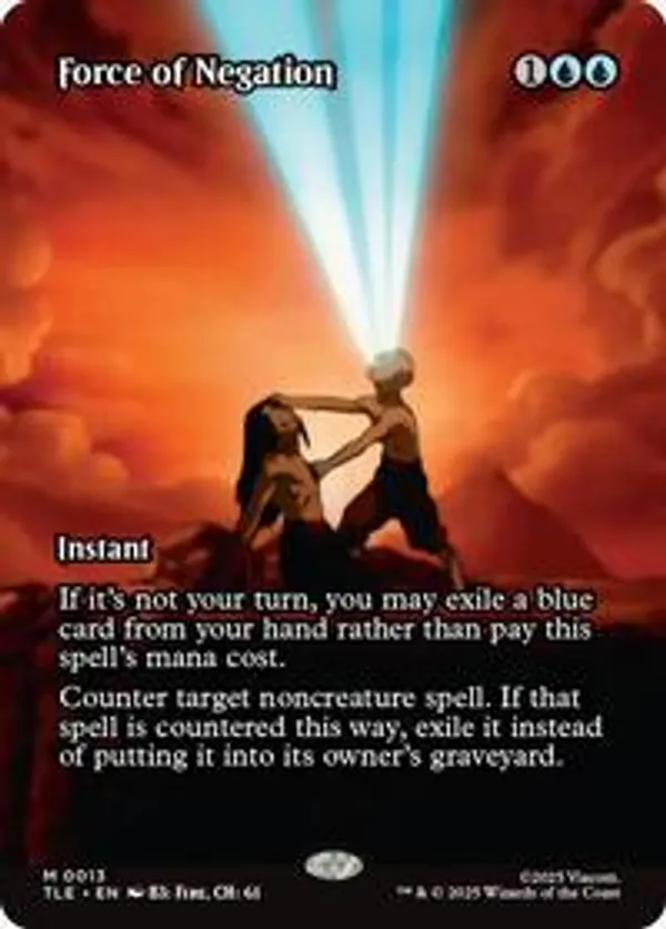 Force of Negation (Borderless) • Avatar: The Last Airbender