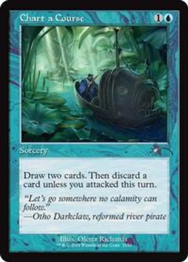 Chart a Course (Retro Frame)