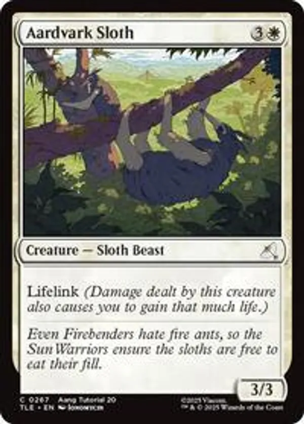 Aardvark Sloth (0267)