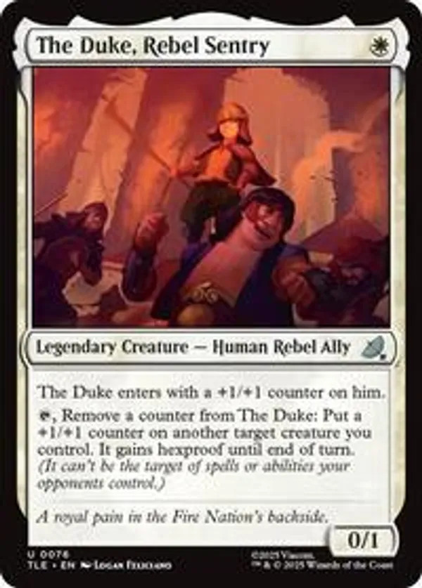 The Duke, Rebel Sentry