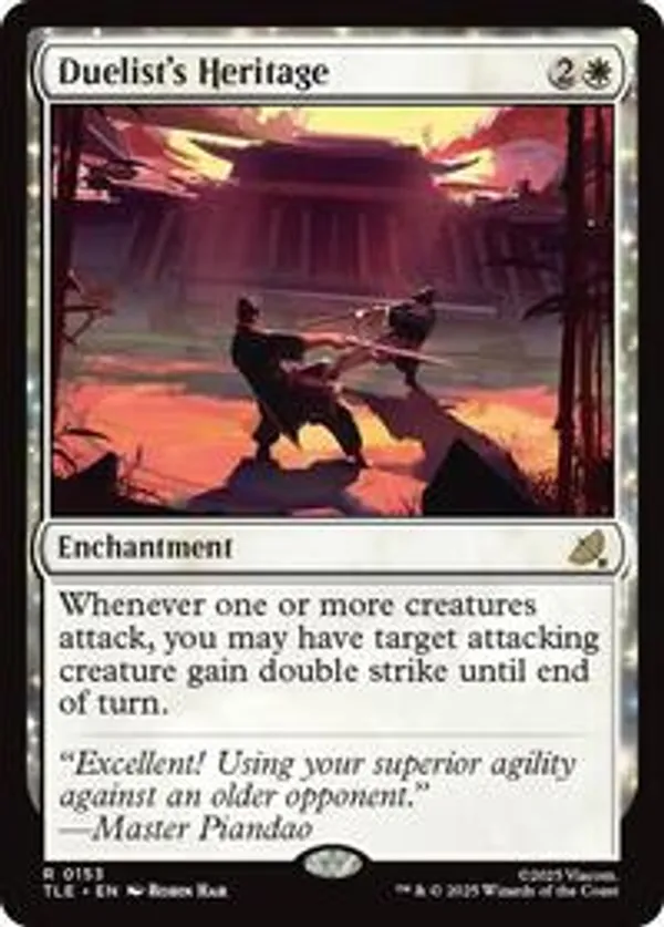 Duelist's Heritage 0060 – Non-Foil Rare – Murders At Karlov Manor – MTG Near Mint