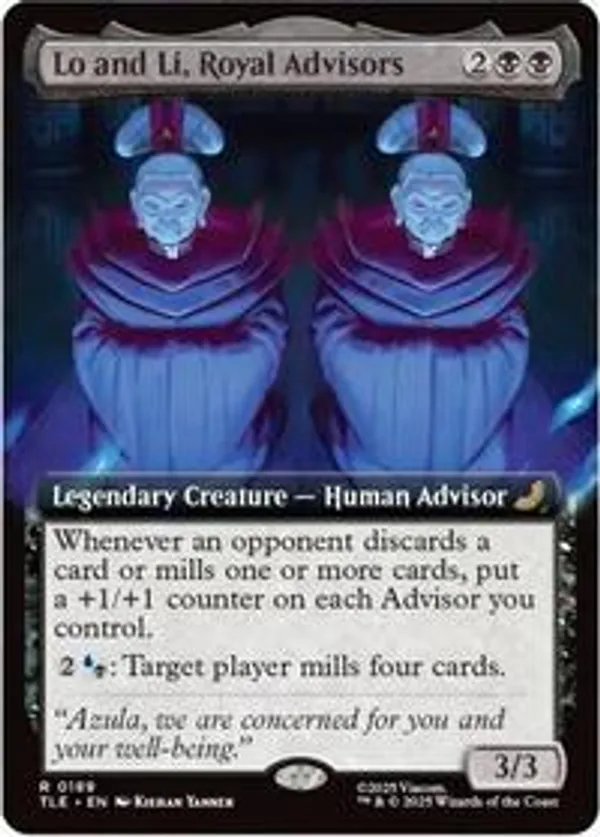 Lo and Li, Royal Advisors (Extended Art)