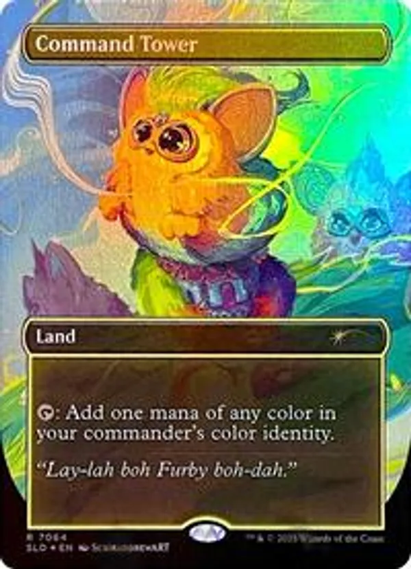 Command Tower (7064) (Rainbow Foil)