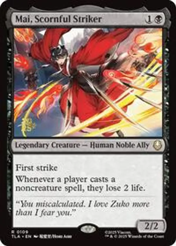 Mai, Scornful Striker