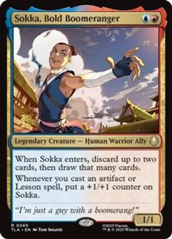 Sokka, Bold Boomeranger