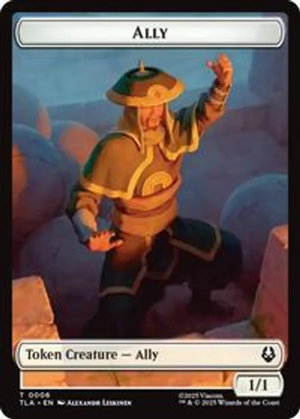 Ally (0006) // Clue (0017) Double-Sided Token