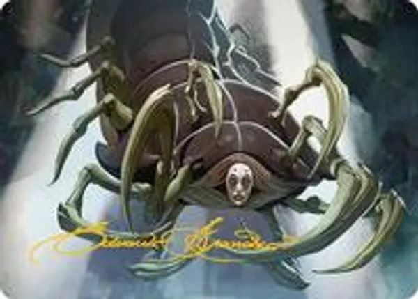 Koh, the Face Stealer Art Card (Gold-Stamped Signature)