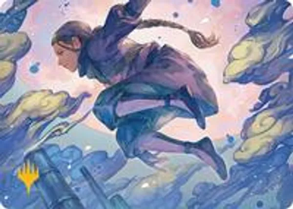 Katara, Seeking Revenge Art Card (Gold-Stamped Planeswalker Symbol)