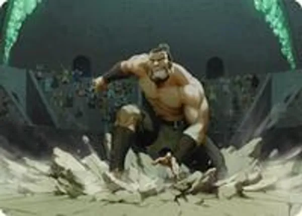 The Boulder, Ready to Rumble Art Card