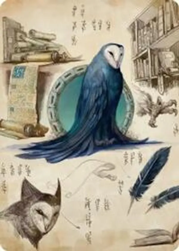 Wan Shi Tong, Librarian Art Card