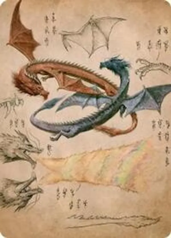 Ran and Shaw Art Card