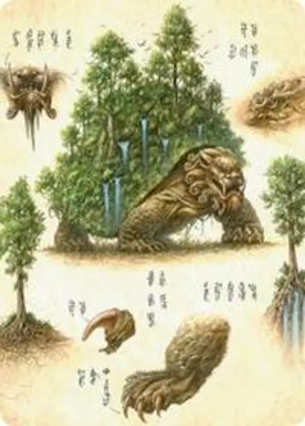 The Lion-Turtle Art Card