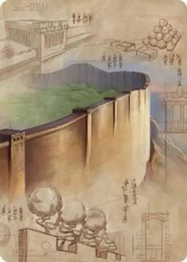 The Walls of Ba Sing Se Art Card