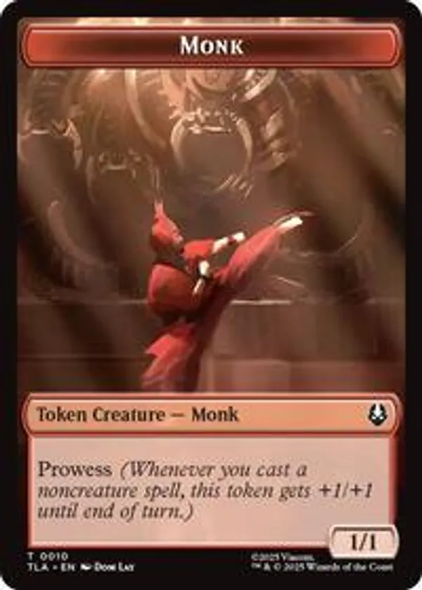 Monk // Clue (0017) Double-Sided Token