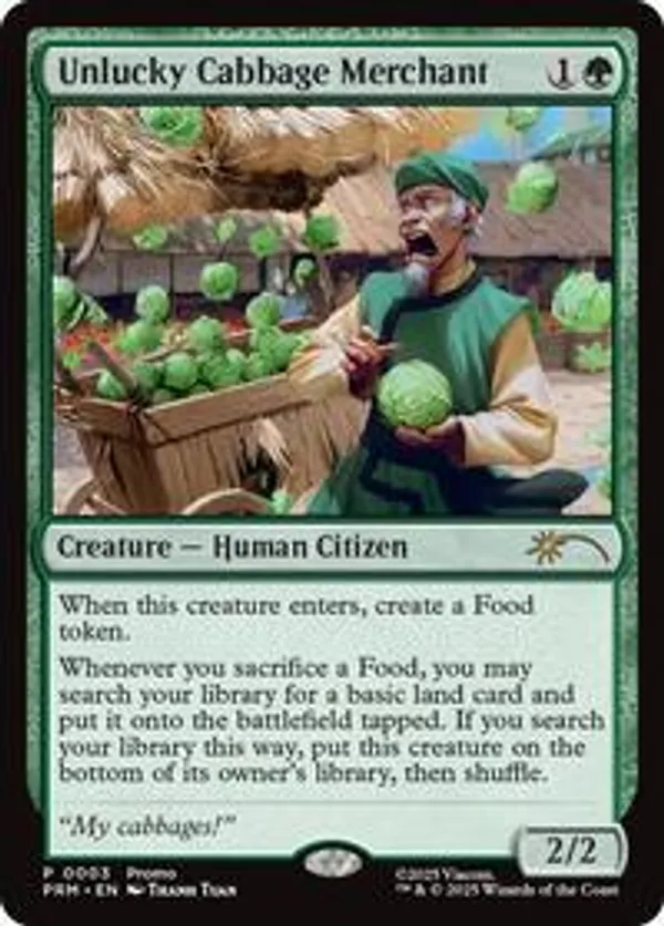 Unlucky Cabbage Merchant