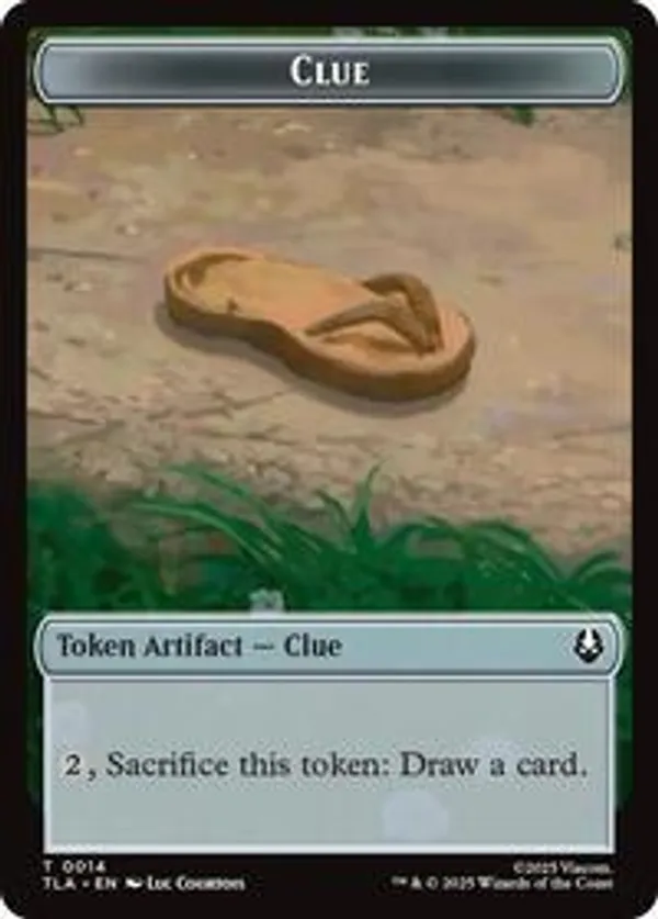 Clue (0014) // Copy (0002) Double-Sided Token