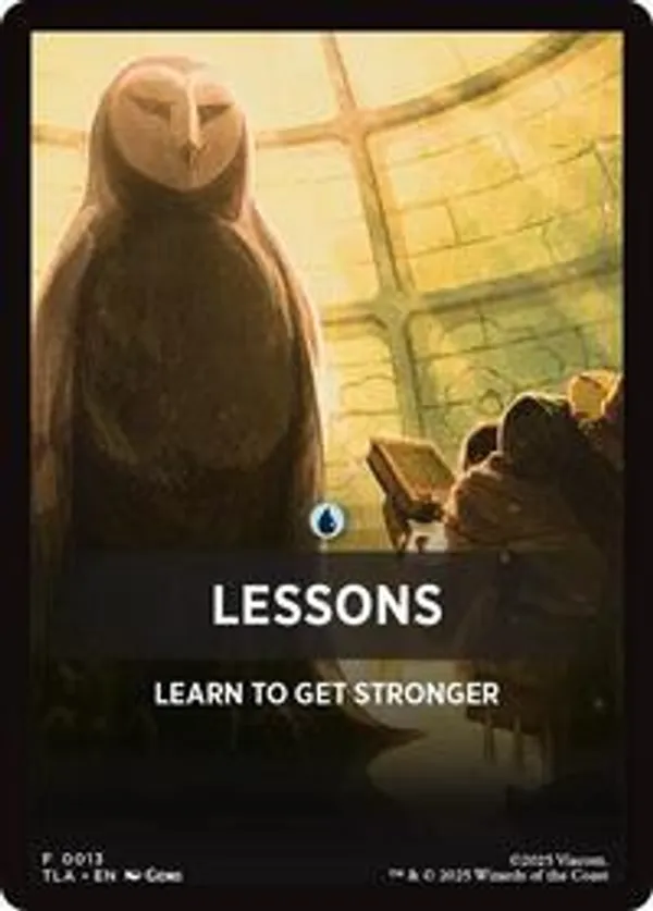 Lessons Theme Card